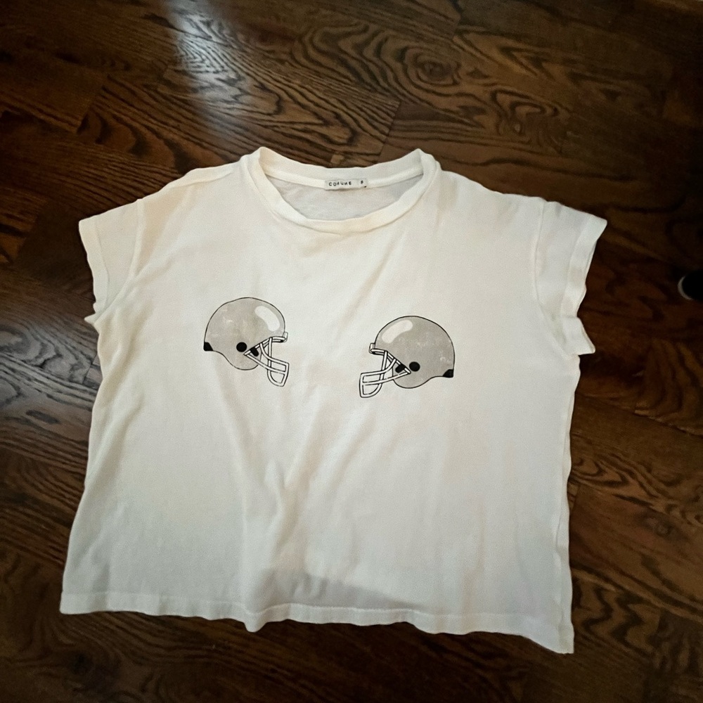 Comune Crop football Tee